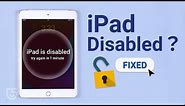 How to Reset Disabled iPad without iTunes