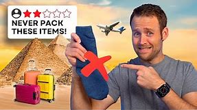 12 Things Experienced Travelers No Longer Pack (Minimalist Packing Tips)