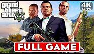 GTA 5 Gameplay Walkthrough FULL GAME [4K 60FPS] - No Commentary