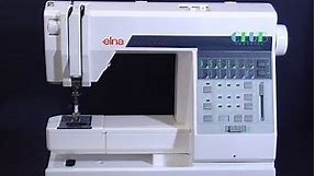 Elna club computer sewing machine + instructions