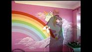 How to paint a Rainbow Unicorn Mural