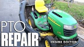 John Deere Lawn Tractor Mowing Deck PTO Switch Replacement - MAKE YOUR TRACTOR MOW AGAIN! - Video