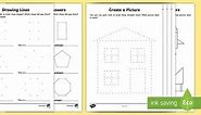 Create A Shape Using A Ruler Worksheets