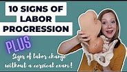 10 Signs of Labor Progression || It's WAY more than Dilation