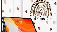 Uppuppy for Apple iPad Pro 12.9 Case for iPad 12.9 Inch Case Kids Cute Folio Pencil Holder Women Girls Girly Rainbow Boho Cover for iPad Pro 12.9 case 6th/5th/4th/3rd Generation 2022/2021/2020/2018