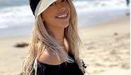 Womens Sun Visor Hat Straw Viors Beach Hat