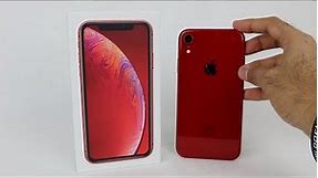 iPhone XR (PRODUCT)RED Unboxing!