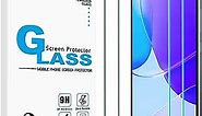 KATIN [2-Pack] Screen Protector for Samsung Galaxy A53 5G Tempered Glass, Support Fingerprint Reader, Anti Scratch, 9H Hardness, Case Friendly