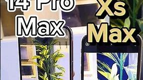 Apple iPhone 14 Pro Max Vs Apple iPhone Xs Max Camera Review Test