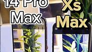 Apple iPhone 14 Pro Max Vs Apple iPhone Xs Max Camera Review Test