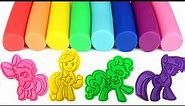Play-Doh My Little Pony Apple Bloom, Applejack, Fluttershy, Pinkie Pie, Rarity, and Twilight Sparkle