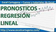 6. Regresión lineal - Pronostico de la Demanda en Excel (Análisis de datos)