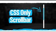 How To Create Custom Scrollbar In CSS