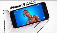 iPhone SE (2020) Unboxing + Gameplay (New Cheapest iPhone)