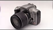 Canon EOS Rebel 300D 6.3mp SLR Camera Overview/Review