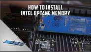 How to install Intel Optane Memory