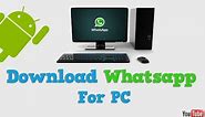 How to Install WhatsApp on PC on Windows 8 (8.1) 7 XP Vista
