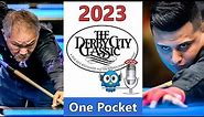 Efren Reyes vs Gerson Martinez - One Pocket - 2023 Derby City Classic rd 9