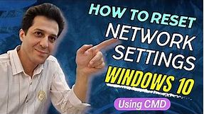 How to Reset Network Settings (Adapters) in Windows 10 using CMD