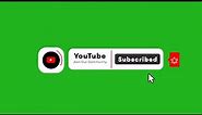 Top 10 Green Screen YouTube Subscribe Button | Free Download | No Copyright