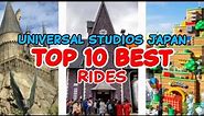 Top 10 rides at Universal Studios Japan - Osaka, Japan | 2022