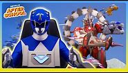 Cosmic Fury Megazord, Ready! 🤖⚡ Power Rangers Cosmic Fury | Netflix After School