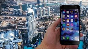 Dropping the iPhone 7 Plus From The World's Tallest Building (829 meters)