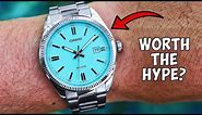 This CASIO is harder to buy than ROLEX! Unboxing & Review 'Tiffany Blue' MTP-1302!