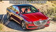 2022 Genesis G80 Sport in Cavendish RED