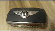 Bentley Continental GT Key Fob Battery Replacement - DIY