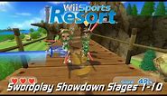 Wii Sports Resort - Swordplay Showdown: Stages 1-10 (Untouched)