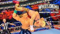 John Cena vs Cody Rhodes Action Figure Match! WrestleMania Qualifying Matches!