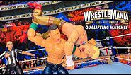 John Cena vs Cody Rhodes Action Figure Match! WrestleMania Qualifying Matches!
