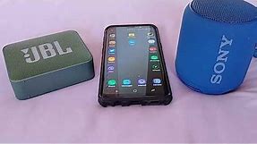 How to connect 2 bluetooth speakers Samsung S9 (dual audio)