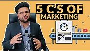 5 C's Of Marketing | Review Your Marketing Strategy | Hindi | Marketing Series | Marketing Topics