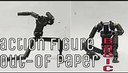 How to Make Action Figure Out of Paper | Basics tutorial | Craft It Extreme