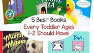 5 MUST HAVE Books For Toddlers Ages 1-2