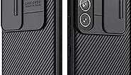 Samsung Galaxy S22 Plus Slim Camera Cover Case, Full-Body Protection & Camera Protection, Black