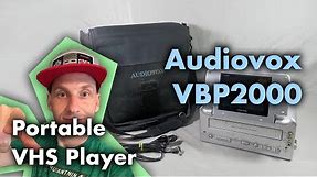 Audiovox VBP2000 Portable VHS Player