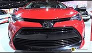 2018 Toyota Corolla LE - Exterior and Interior Walkaround - 2018 Detroit Auto Show