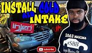 How to install injen cold air intake 2002-2003 nissan maxima 5th gen