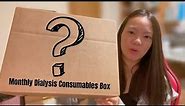 Unboxing Baxter Home Dialysis Monthly Delivery| Peritoneal Dialysis