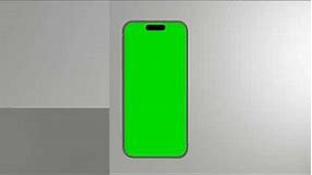 Iphone 14 Pro Max 3D Mockup | Green Screen Background Video