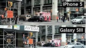 iPhone 5 vs Samsung Galaxy SIII: Video Quality