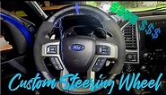Custom Steering Wheel Wrap - East Detailing