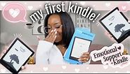omg! unboxing my first kindle!💕 | kindle paperwhite 11th generation | andreareneeREADSTOO