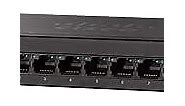 Cisco SG110D-08 Desktop Switch with 8 Gigabit Ethernet (GbE) Ports, Limited Lifetime Protection (SG110D-08-NA)