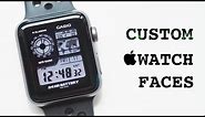 How To Install Custom Apple Watch Faces | Clockology Tutorial | Hermès, Casio, Rolex watch faces