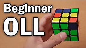 Rubik's Cube: Easy 2-Look OLL Tutorial (Beginner CFOP)