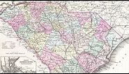South Carolina History and Cartography (1855)